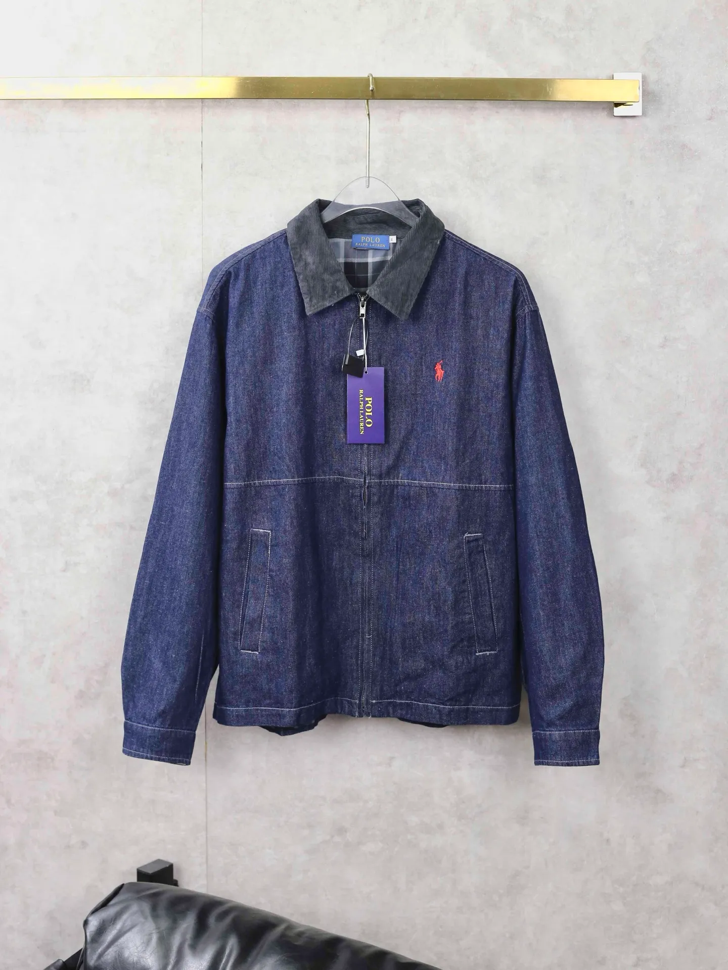 Denim blue details real shot # P320